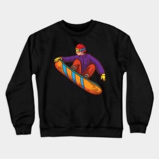 Snowboard Winter sports Snowboarder Apparel Crewneck Sweatshirt